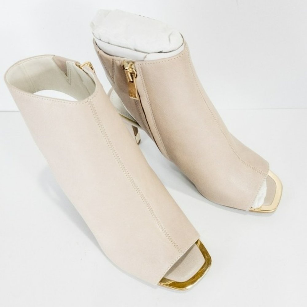 DKNY Boston Leather Sandal Vanilla -6.5 - Picture 7 of 8